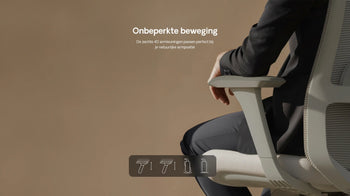 Load image into Gallery viewer, SitOne ergonomische bureaustoel