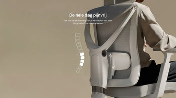 Load image into Gallery viewer, SitPro ergonomische bureaustoel