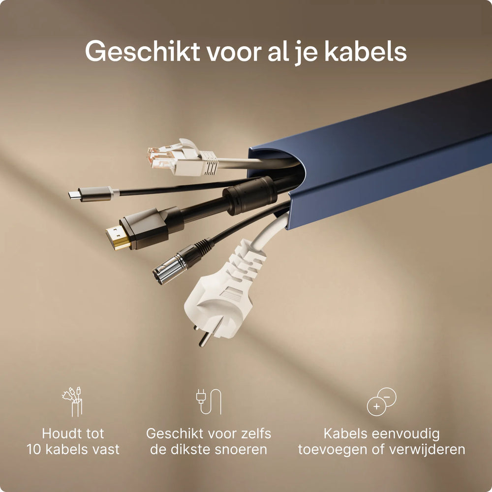 Magnetische kabelgoot