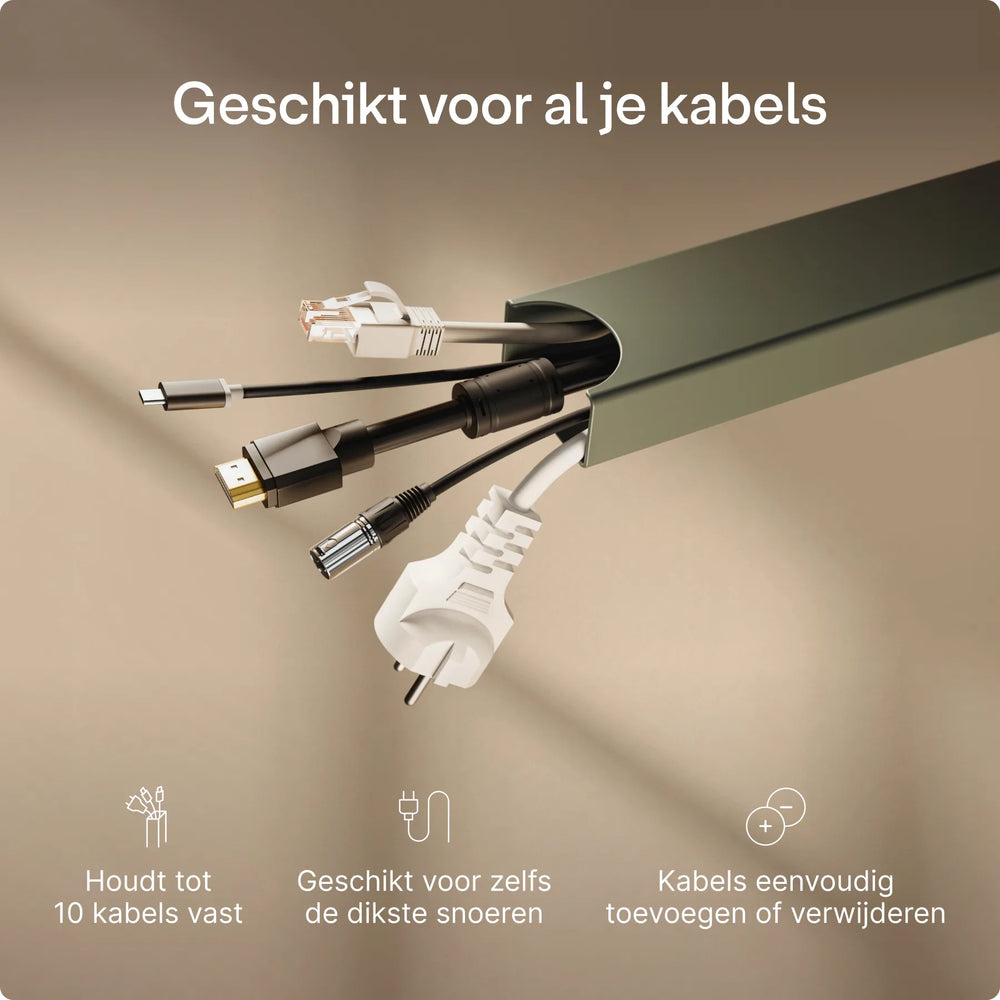 Magnetische kabelgoot