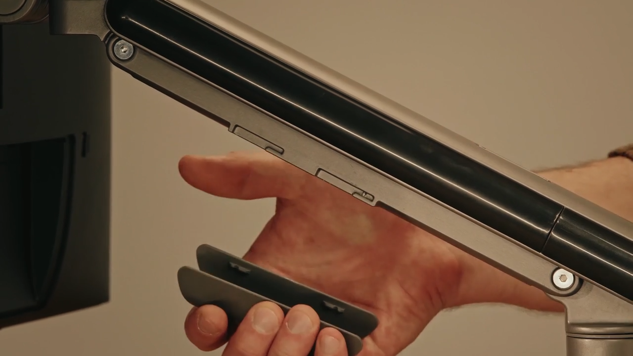 Monitorarm gebruikersvideo