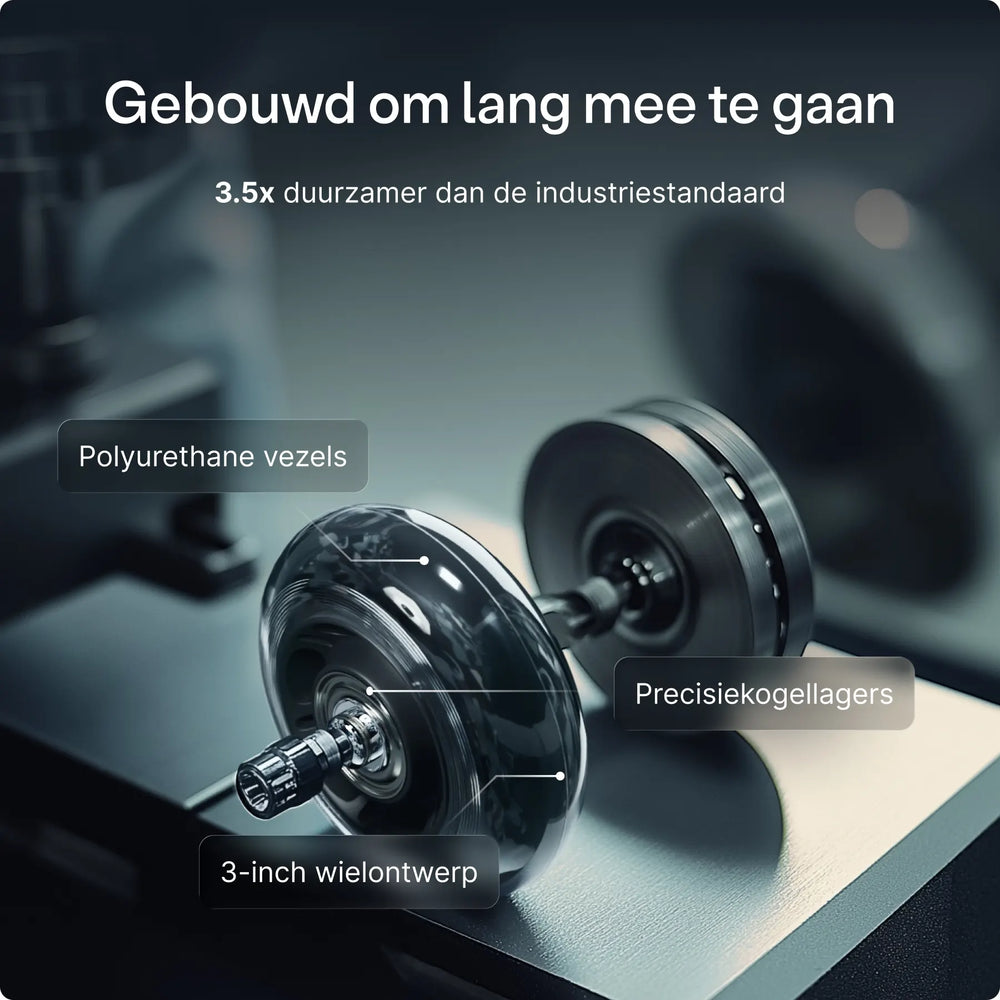 Eersteklas bureaustoelwielen