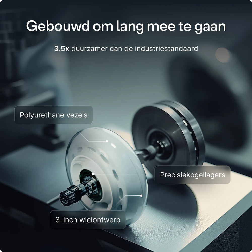 Eersteklas bureaustoelwielen
