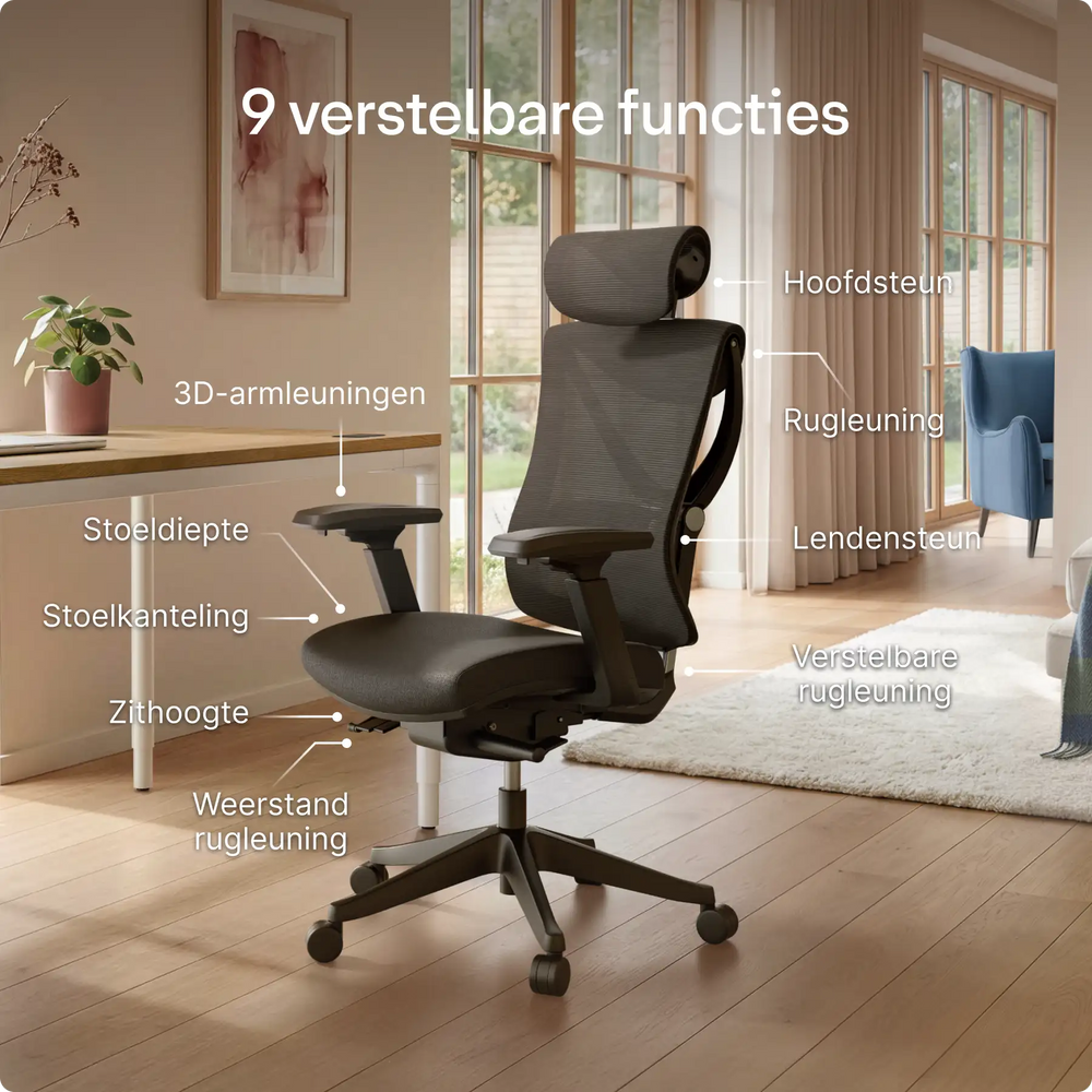 SitPro ergonomische bureaustoel