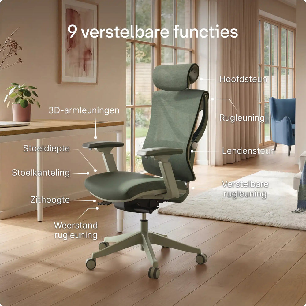SitPro ergonomische bureaustoel