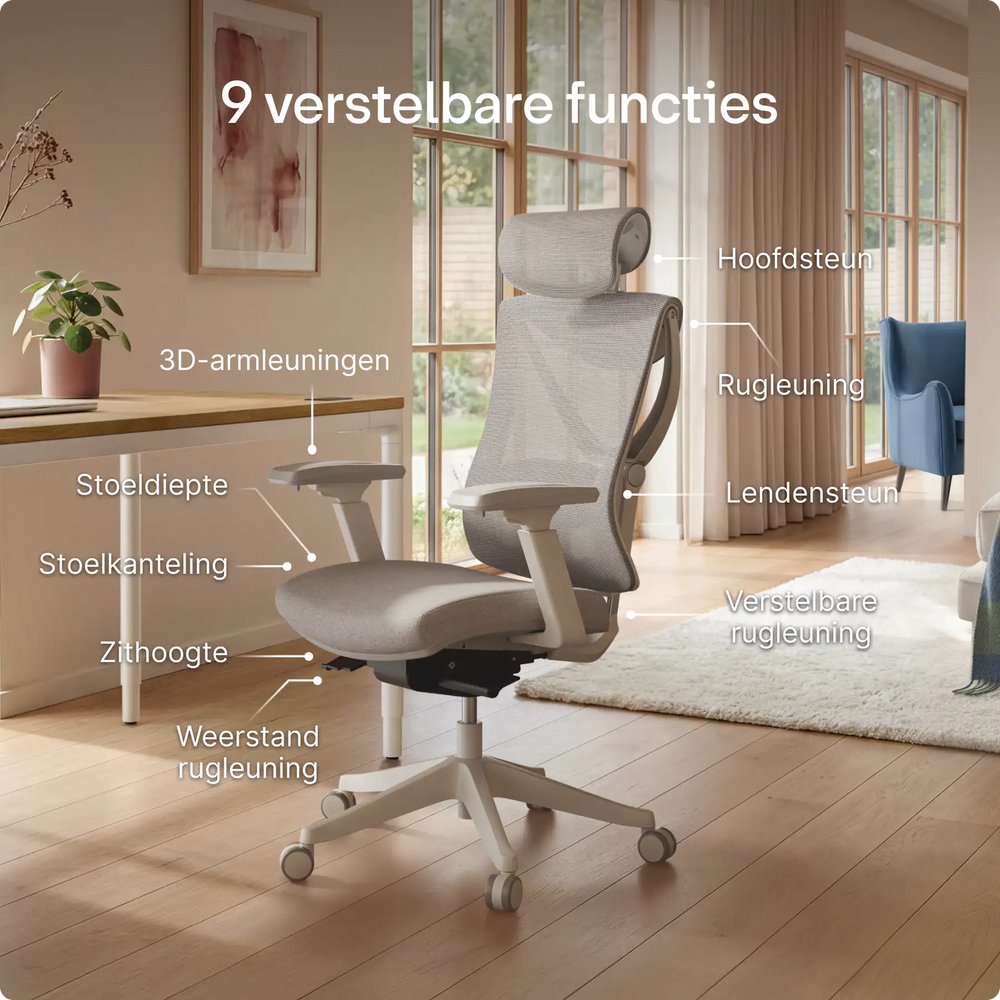 SitPro ergonomische bureaustoel